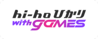 hi-hoひかり with gamesのロゴ