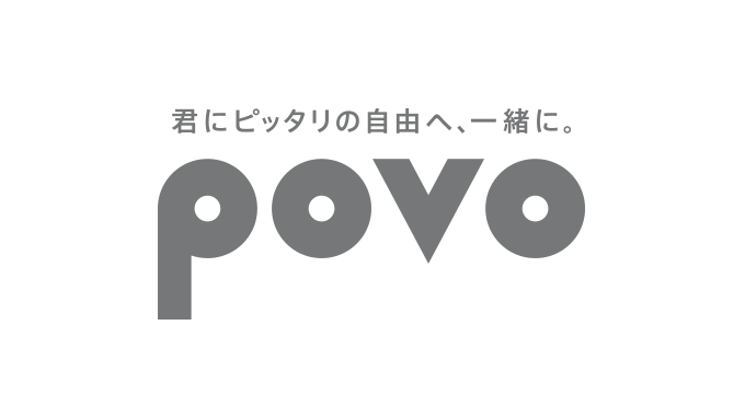 povoのロゴ