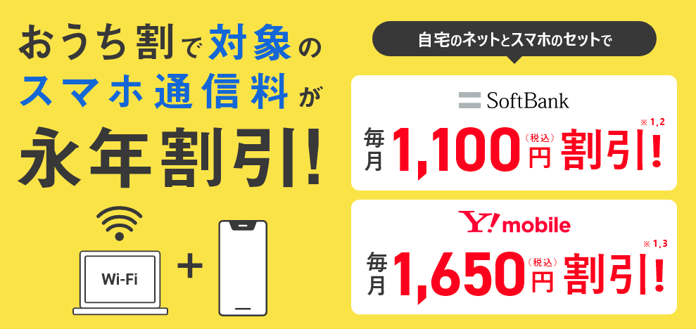 ソフトバンク おうち割光セット